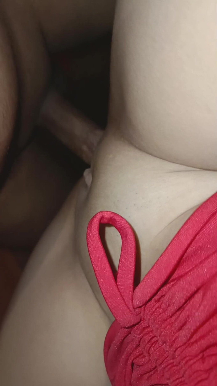 Theblackxxx: Sex in Motel with My Lover in Red Dress