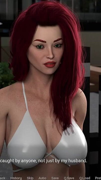 Stepmom Can't Resist Beating My Meat- Away From Home #12 Gameplay