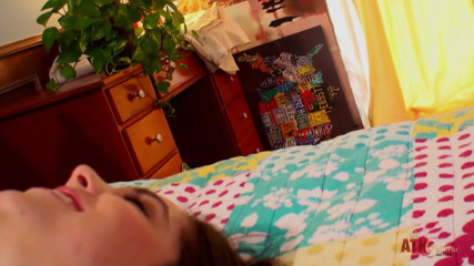 ATKIngdom Fans: Sweet brunette Mila sucks and swallows