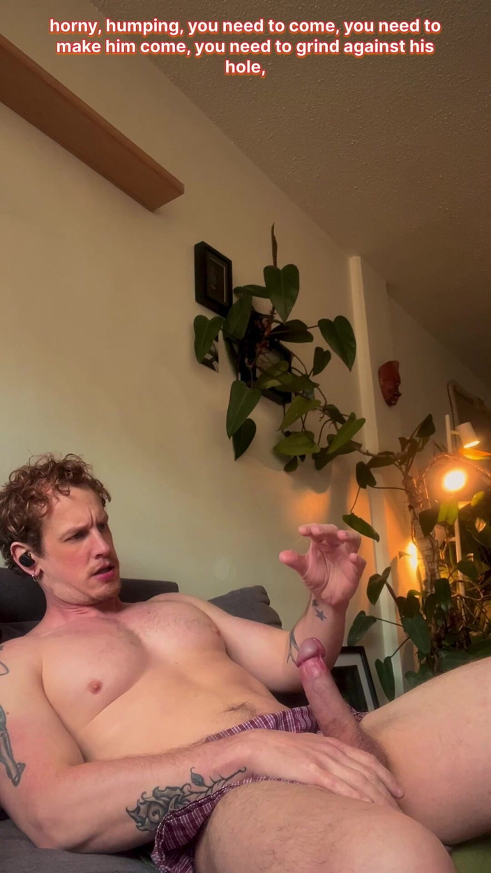 Christian Hunter: Gooning Completamente até Eu Ser Um Bom Top Idiota