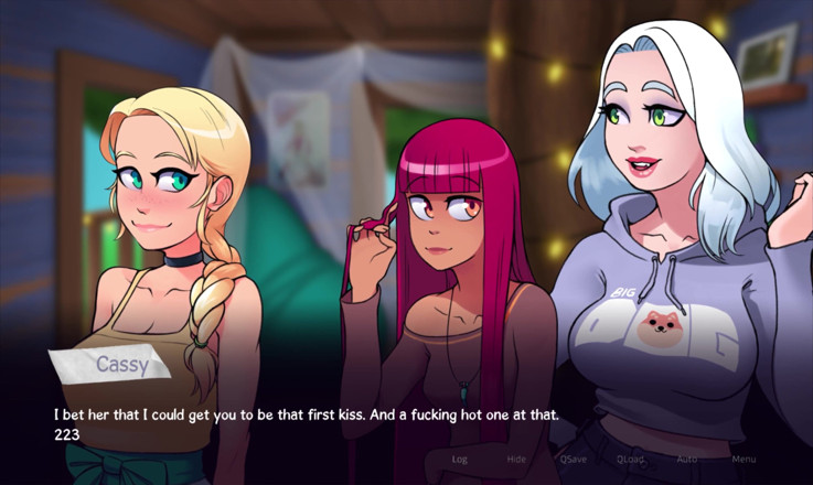 Porny Games: Life in woodchester 0.6.3 - cute babe gets her first dick