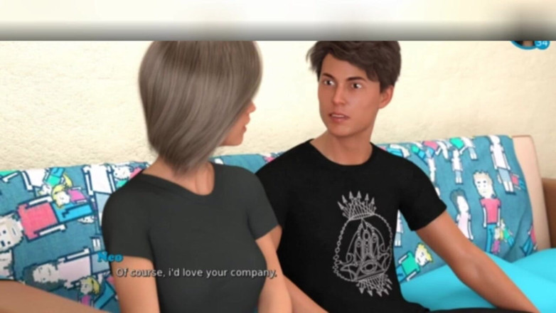 3DXXXTEEN2 Cartoon: Oyun pornosu - çizgi film seks