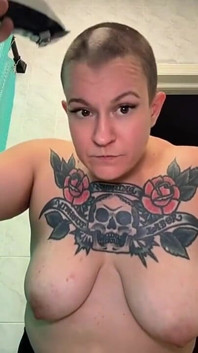 Shaving My Head Topless