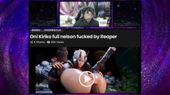 Bald Pussy Juno Rides, D.va &amp; Kiriko Licks Hard Cock, Cortana Fucks the Chief, Fat Bald Pussy Kiriko