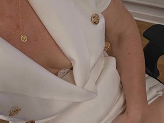 Sofy13: No trabalho em meu vestido branco