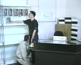 Gay 90's Vintage Porn: Zmysłowi mężczyźni w ruchu # 5