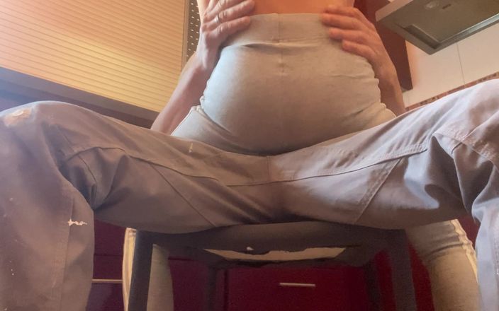 Cristina Sauvage: Sesso accidentale fatto in casa in cucina - moglie calda succhia...
