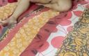 Sexy Yasmeen blue underwear: Man Toching mijn grote mooie borsten