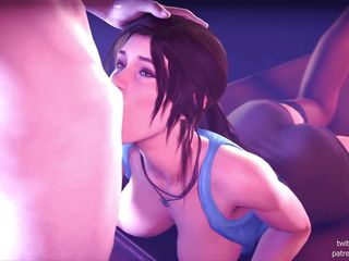 The fox 3D: Tomb Raider - Lara Croft - compilación 3