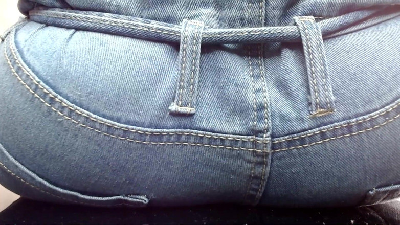 Maeling: Trampled in Denim Jeans and Ass