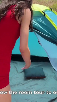 Husband Shares Wife with Big Dicked Guys for Outdoor Group Sex