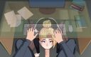 LoveSkySan69: Kunoichi Trainer - Ninja Naruto Trainer - Part 110 - Secretary Blowjob Under Table...