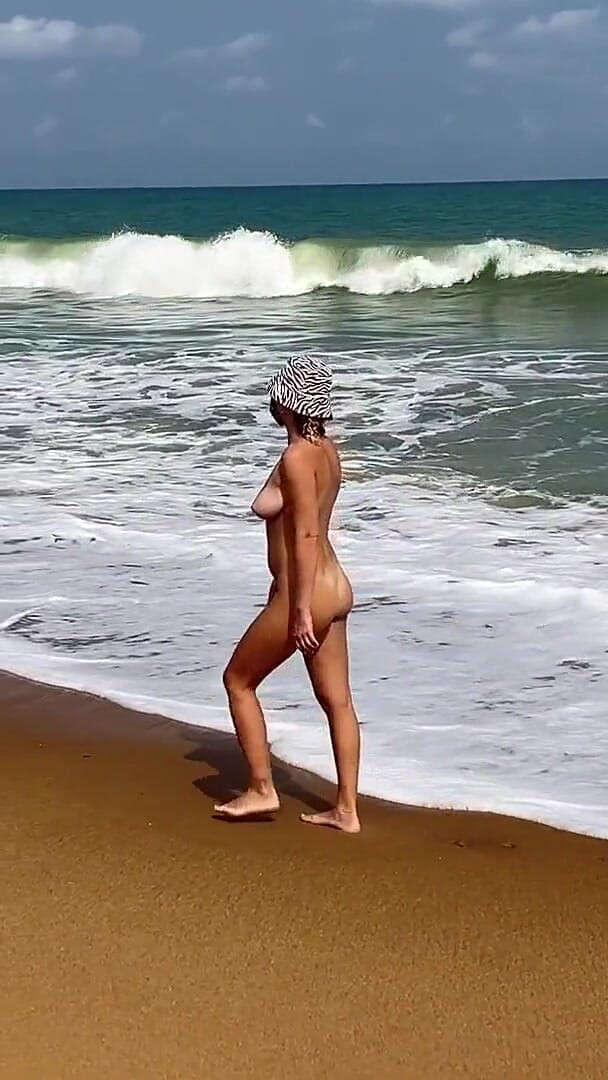A Busty Blonde Is Walking and Sunbathing Naked (Batty Lux) A Busty Blonde Is Walking and Sunbathing Naked (Batty Lux)