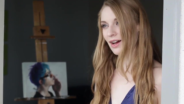Lesbian Illusion: Giovane bionda seduce sua suocera
