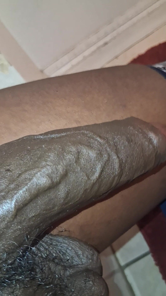 Chocolate Meat Stick: Sert büyük zenci yakın çekim