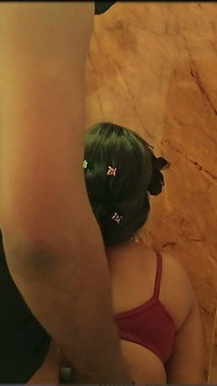 Tamil Hair Play Suck and Cum in Hair