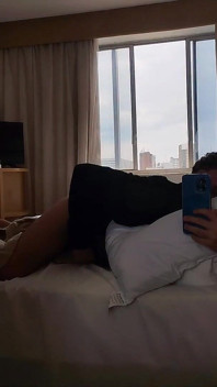 Mee Showed off Inside the Room so My Straight Friend Would Notice Me.