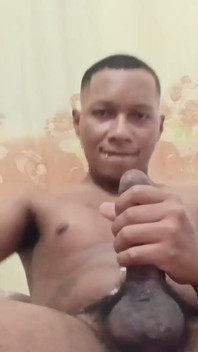 Bigdick Masturbation with saliva Amateur