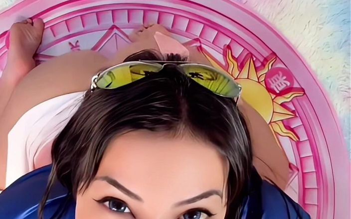Emanuelly Raquel: Nico Robin mamada / boquete
