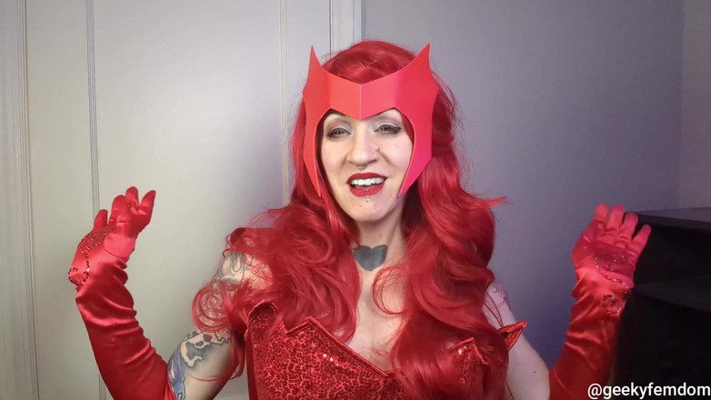 Geeky Femdom: Wandavision- Mărunțită de Vrăjitoarea Scarlet