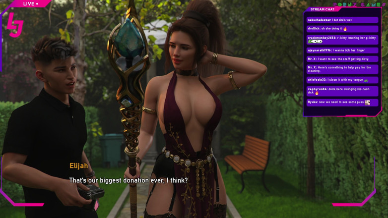 Porny Games: Шаги разврата от Fooxied - сексуальный косплей и публичный секс 23