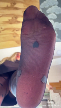 Nylon Toes Play - Then Step on Your Face