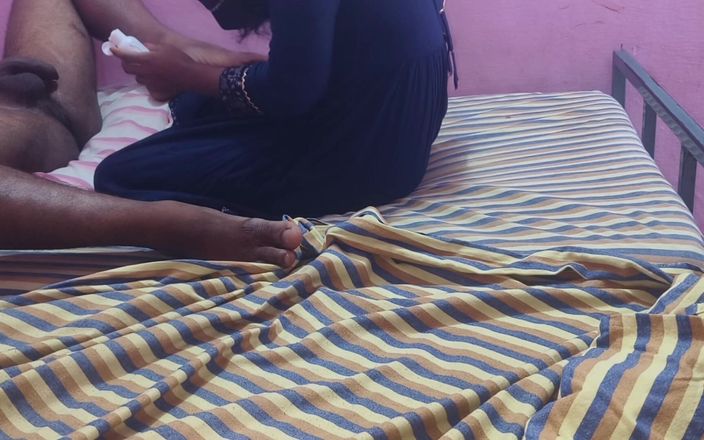 VillageBlackfairy: Tamil vizinha tia filha fode com proprietário de casa filho