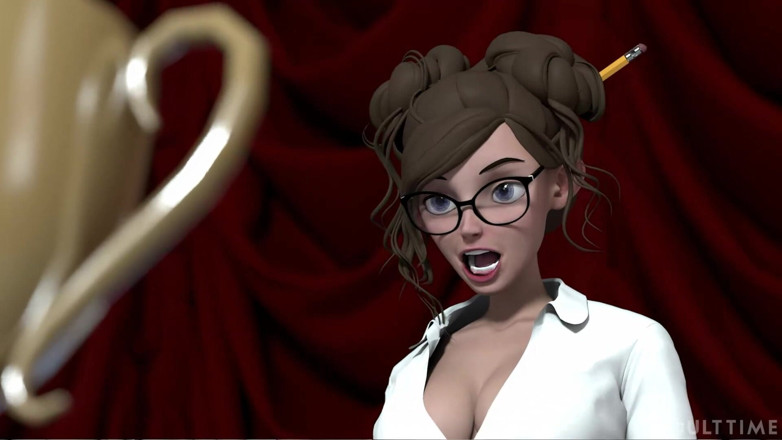 Hentai Sex School: Hentai sex college 2 ° semestre parte 6 - parlando