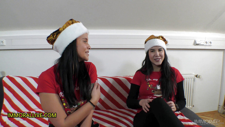 Immoral Family: Fiica vitregă însărcinată își scoate concursul de Crăciun! Jennifer Mendez partea 1 din 2