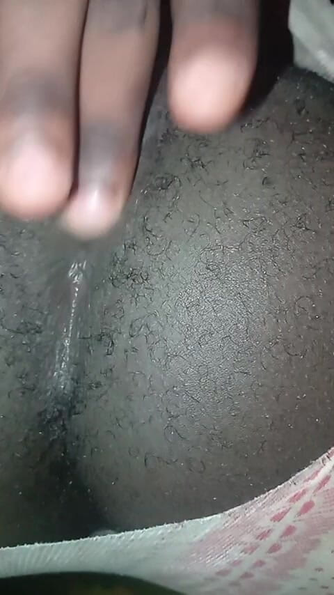 Badman4606: Ebenholz-masturbation