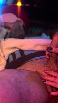 Step Mommy Gives Handjob