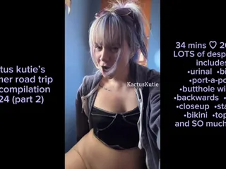 Kactus kutie: Summer Road Trip Pee Compilation Part 2