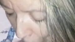 Sucking Stroking His Big Black Cock Making Him Moan and Groan