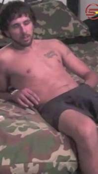 My Straight Buddy Alec Jerking off