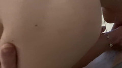MaybeNatty: सौतेली बहन लंड चूसने की जंगली इच्छा के साथ नंगी शॉवर से आई