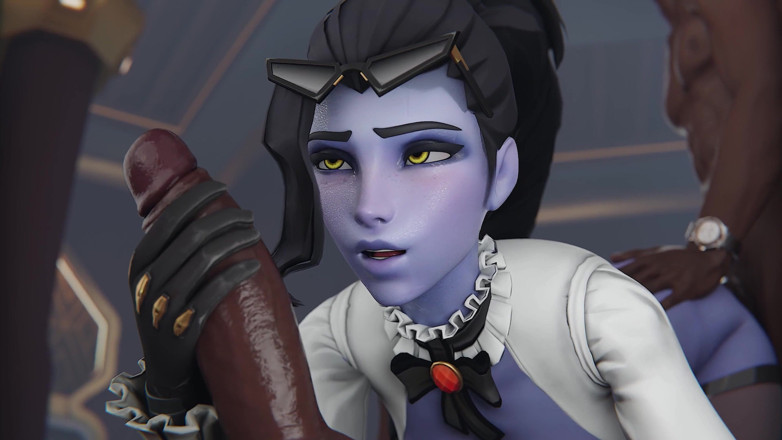 Orlikx: Widowmaker ve para büyük zenci yarağı 5'li adam grup seks partisi 3d...