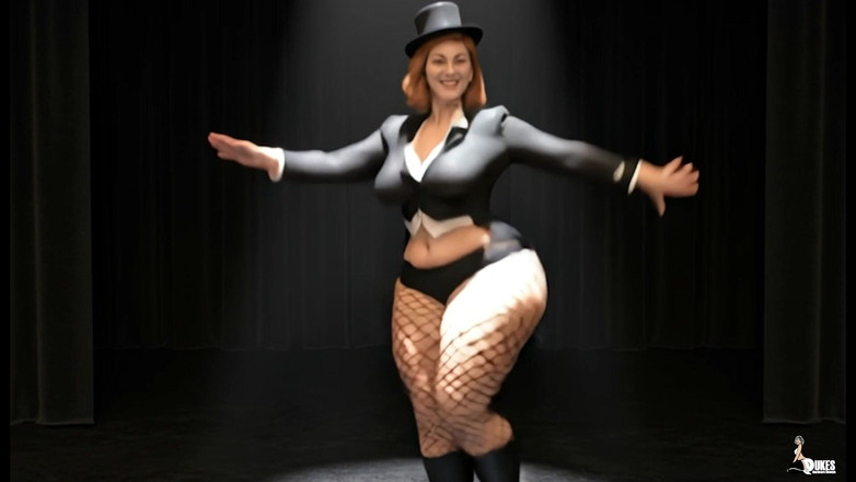 Dukes Hardcore Honeys: Dukez Sexig Stor röv dans Kollektion 1