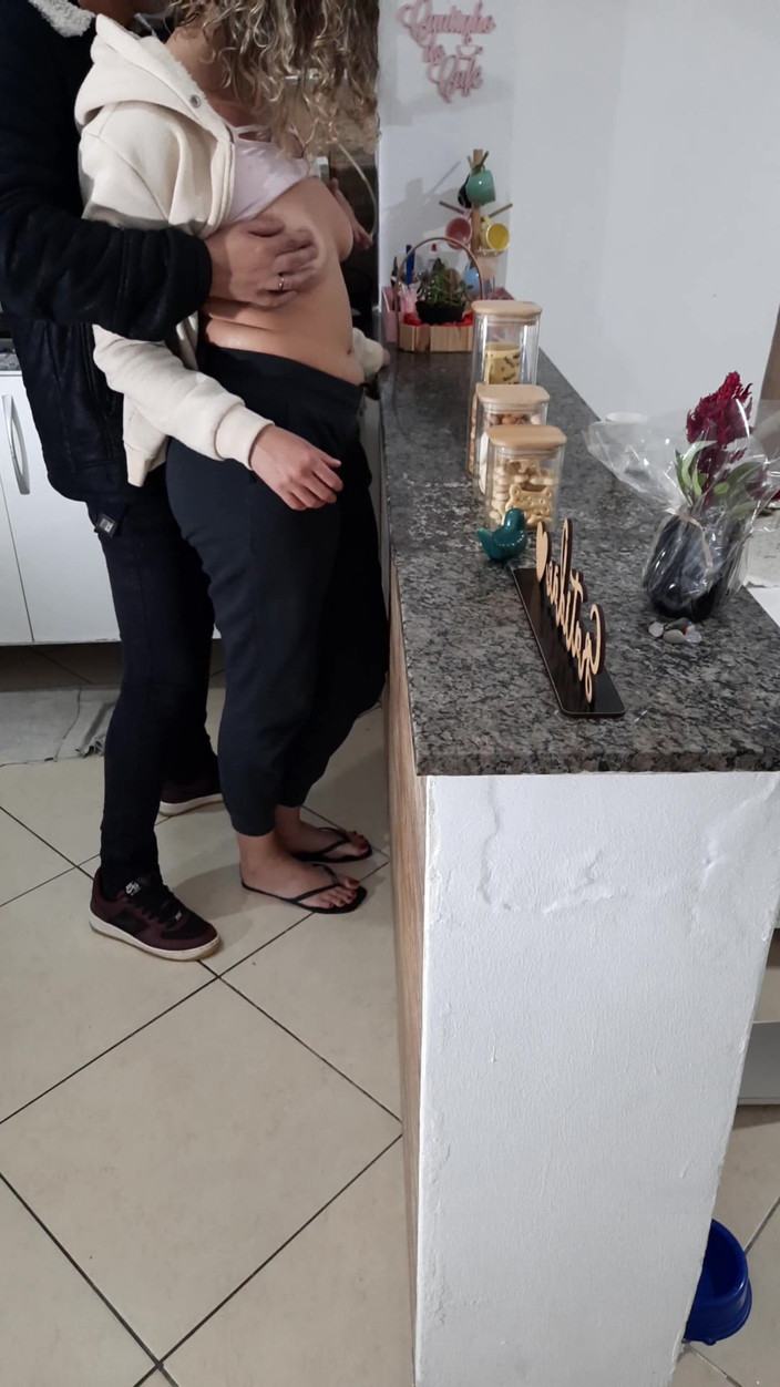 Gabi SweetCouplesStories: Stepdaughter Can't Even Rest While Having Breakfast.