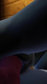 Hombre esclavado para que ella pueda montarle: parodia pornoden