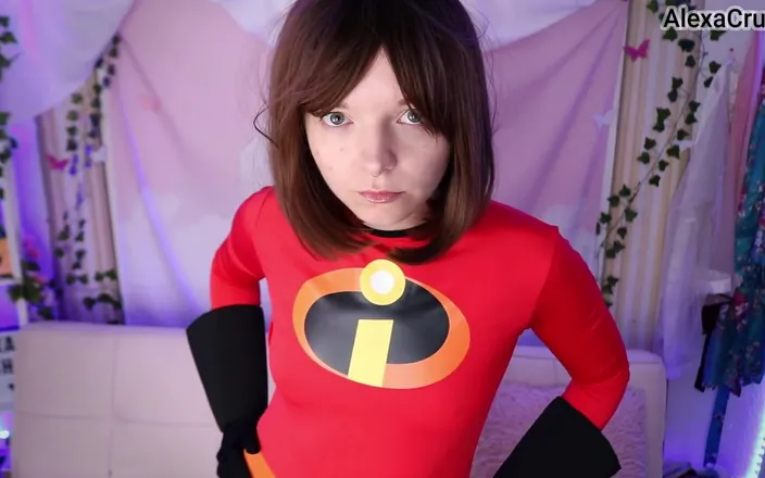 AlexaCrush: Mevrouw Incredible zuigt syndroom pov klaarkomen in het gezicht en...