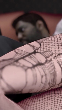 3D Big Boobs Barber Teasing the Big Black Dick to Fuck Her Pussy