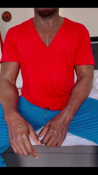 Afro Black XXX: Flexing time