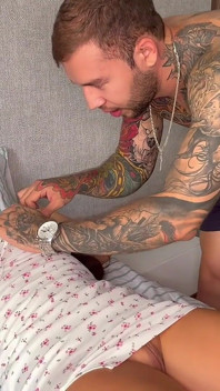 Young Latina Woman with Juicy Pussy Fucks with Her Stepbrother Who Makes Her Swallow His Hot Milk