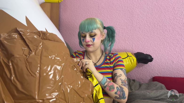 Alice Bean: Griffin gonfiabile gigante