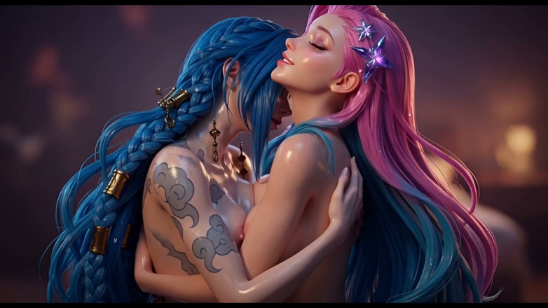 Ianimedia: Seraphine League of Legends Nahá Solo Hentai Velká prsa zadek...