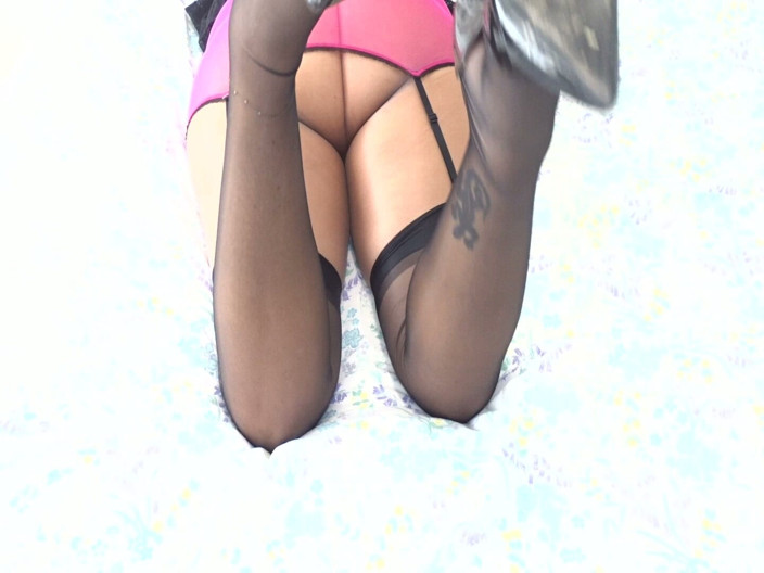 corynanylon: タイツ付きのナイロンパンティももっと