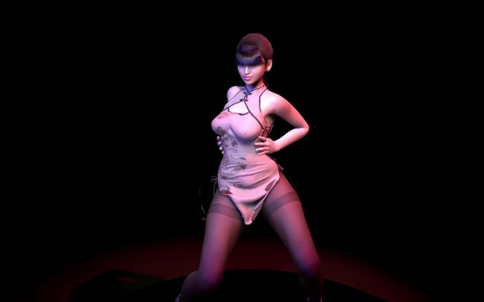 PixelAftDark: Tarian hip hop eve si cewek cantik rambut pirang - lengkap