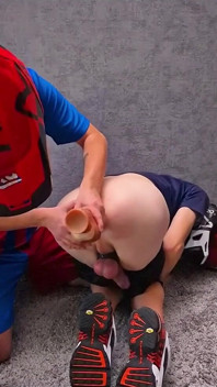 My Boyfriend Fucked Me Deep with a Dildo