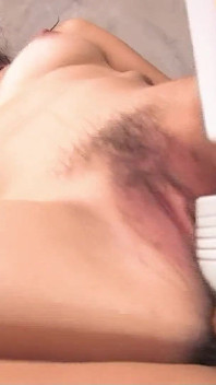 Skinny Asian Teen Lori Has Her Extremely Tight Hairy Pussy Fucked in a Threesome