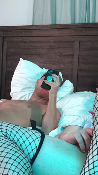 Trans Kelsey Masters and Man Masturbating - Compilation 1